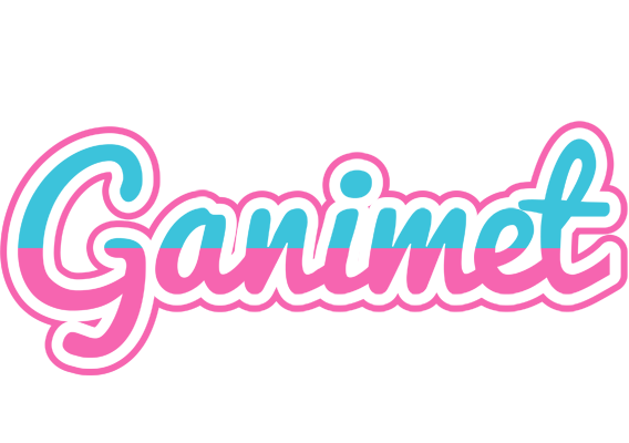 Ganimet woman logo