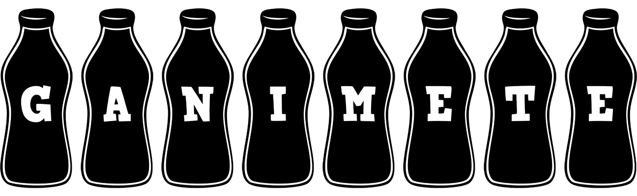 Ganimete bottle logo