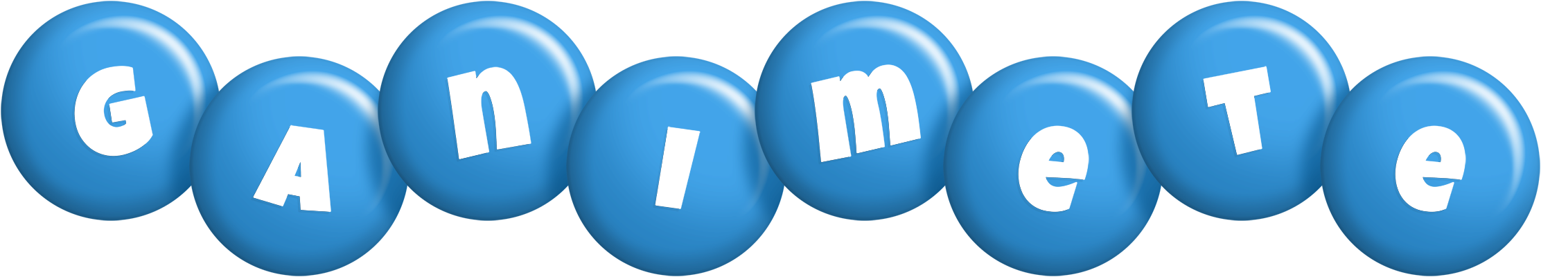 Ganimete candy-blue logo