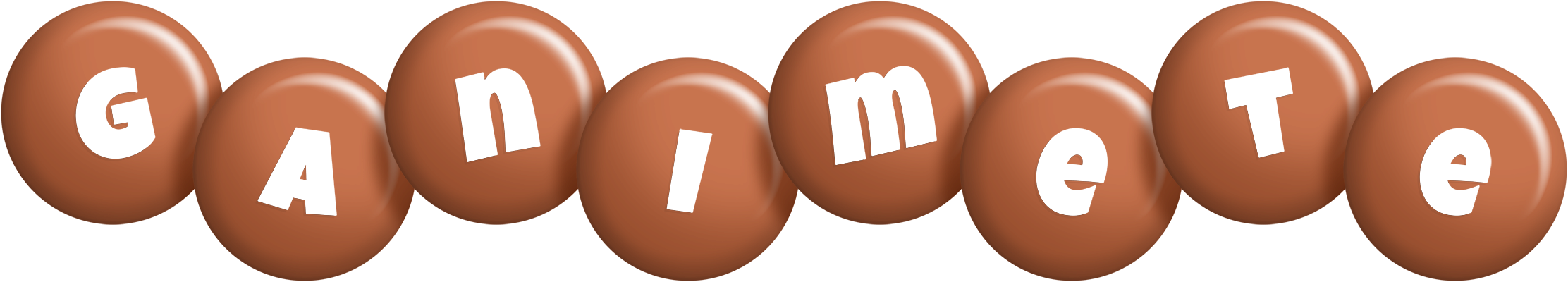 Ganimete candy-brown logo