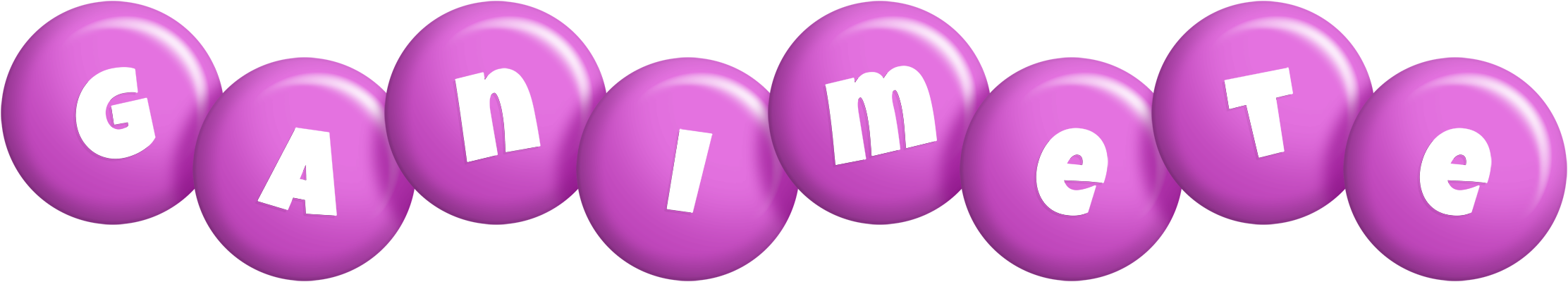 Ganimete candy-purple logo