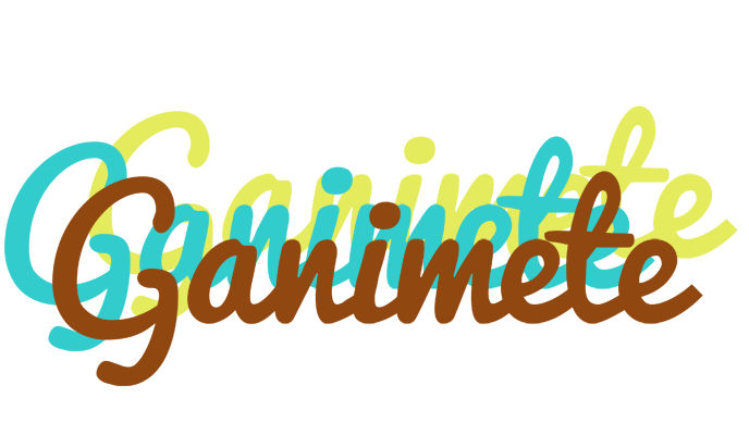Ganimete cupcake logo