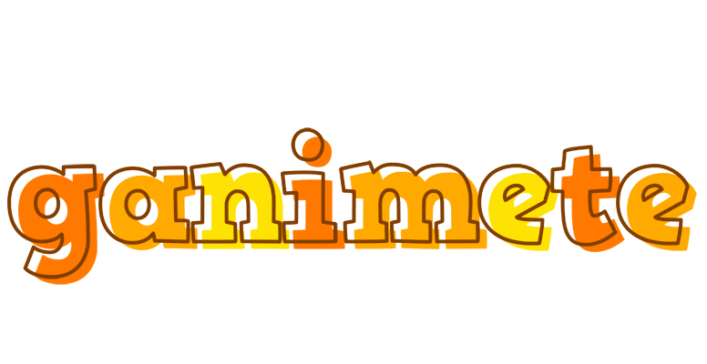 Ganimete desert logo