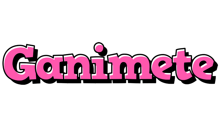 Ganimete girlish logo