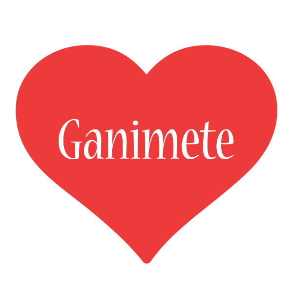 Ganimete love logo
