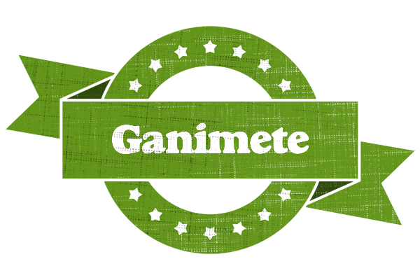 Ganimete natural logo