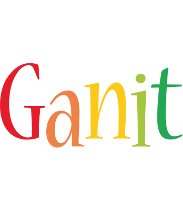 Ganit birthday logo