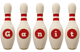 Ganit bowling-pin logo