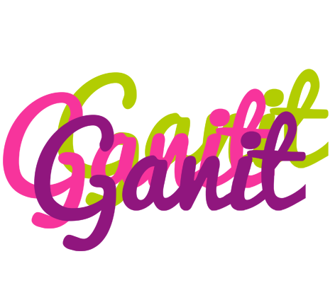 Ganit flowers logo