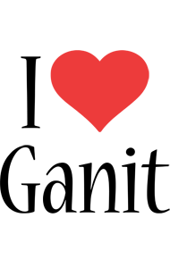 Ganit i-love logo