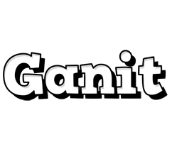 Ganit snowing logo