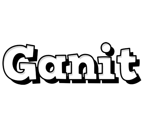 Ganit snowing logo