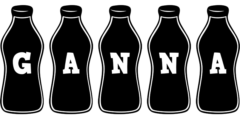Ganna bottle logo