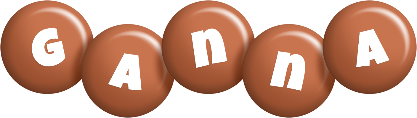 Ganna candy-brown logo