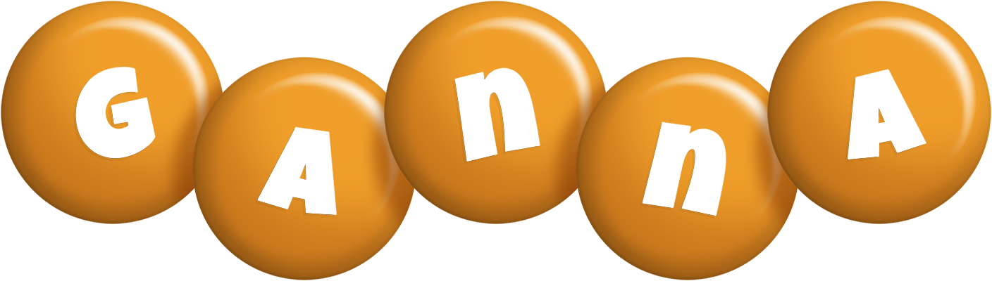 Ganna candy-orange logo
