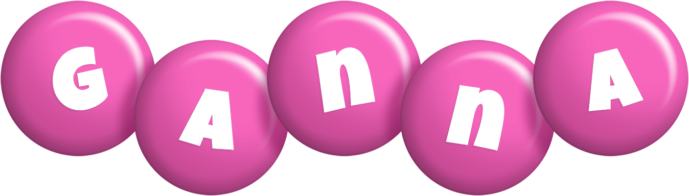 Ganna candy-pink logo
