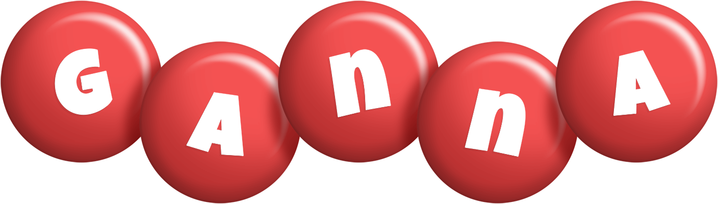 Ganna candy-red logo