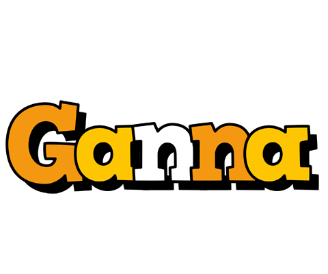 Ganna cartoon logo