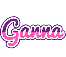 Ganna cheerful logo