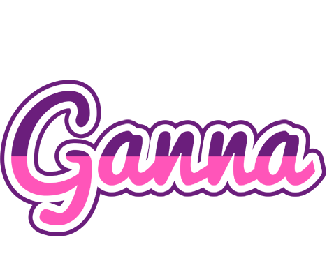 Ganna cheerful logo