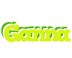 Ganna citrus logo