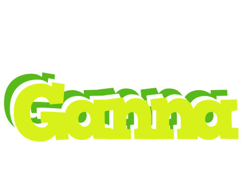Ganna citrus logo