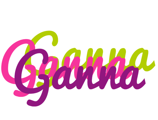 Ganna flowers logo