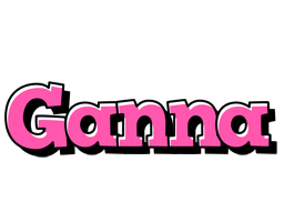 Ganna girlish logo