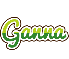 Ganna golfing logo