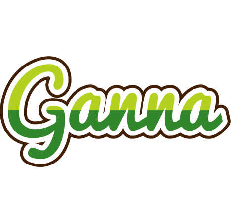 Ganna golfing logo