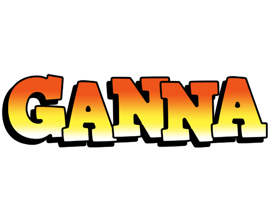 Ganna sunset logo