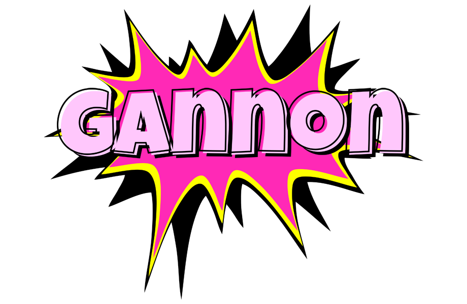 Gannon badabing logo