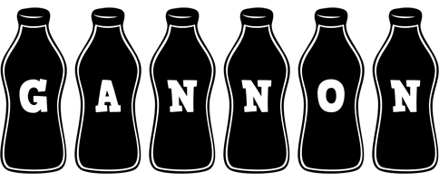 Gannon bottle logo