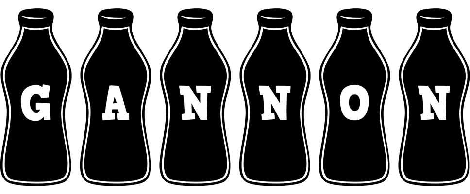 Gannon bottle logo