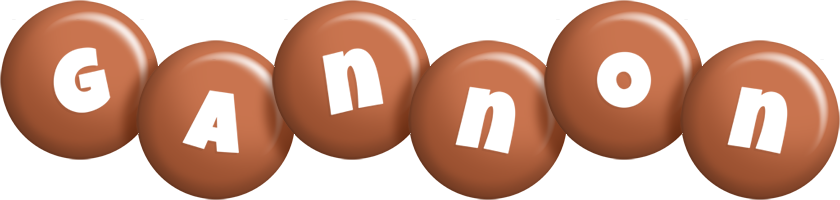 Gannon candy-brown logo