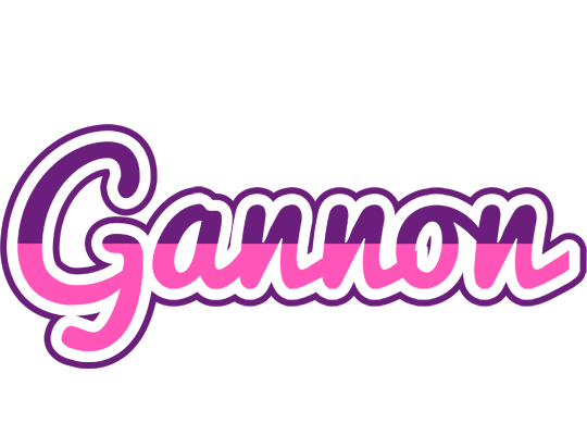 Gannon cheerful logo