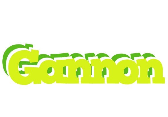 Gannon citrus logo