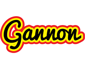 Gannon flaming logo