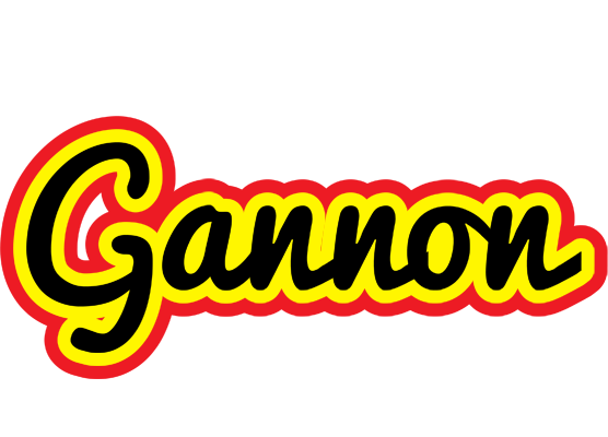 Gannon flaming logo