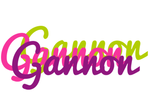 Gannon flowers logo