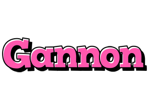 Gannon girlish logo