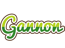 Gannon golfing logo