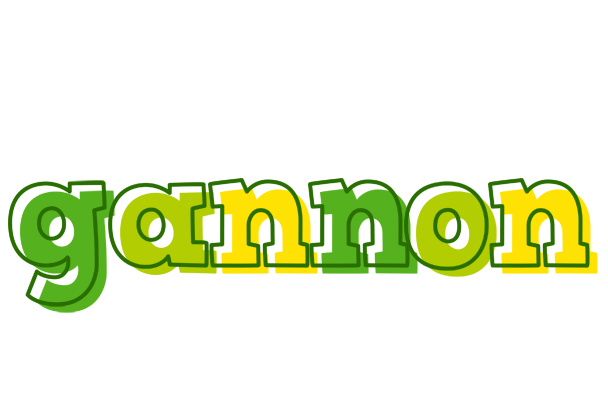 Gannon juice logo