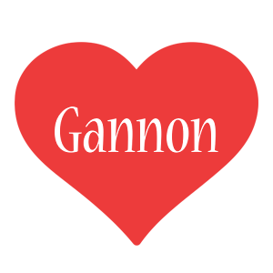 Gannon love logo