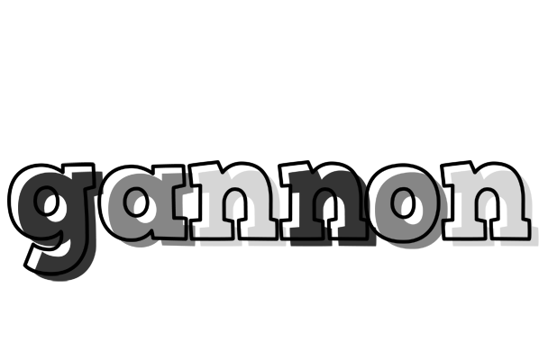 Gannon night logo