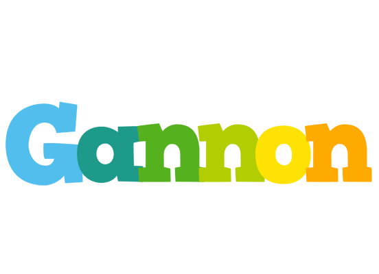 Gannon rainbows logo
