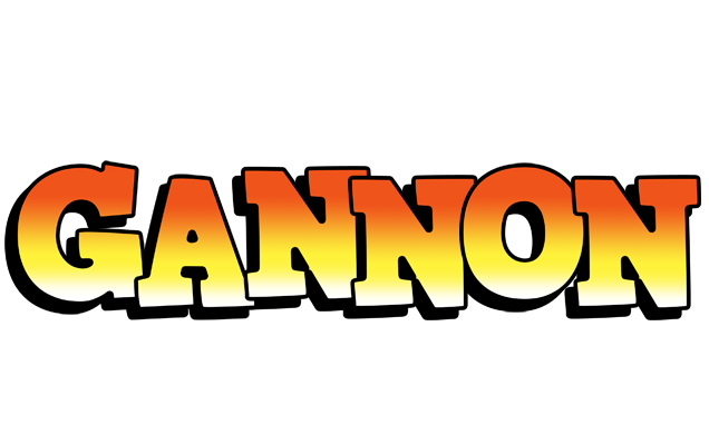 Gannon sunset logo