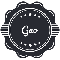 Gao badge logo