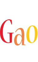 Gao birthday logo