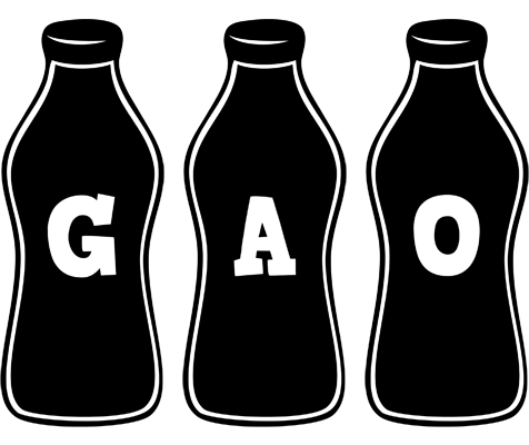 Gao bottle logo
